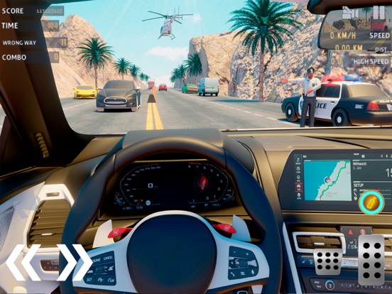 Screenshot #4 pour Jeux de voiture courses trafic