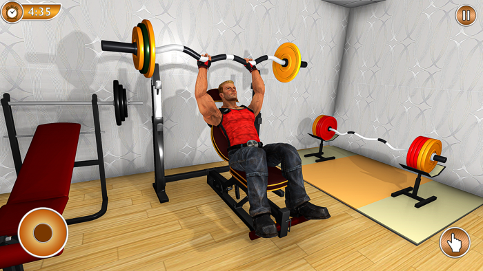 Idle Fitness Gym Life Games 3D