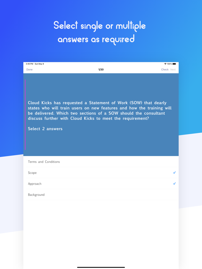 Exam Quiz for Salesforce SACL