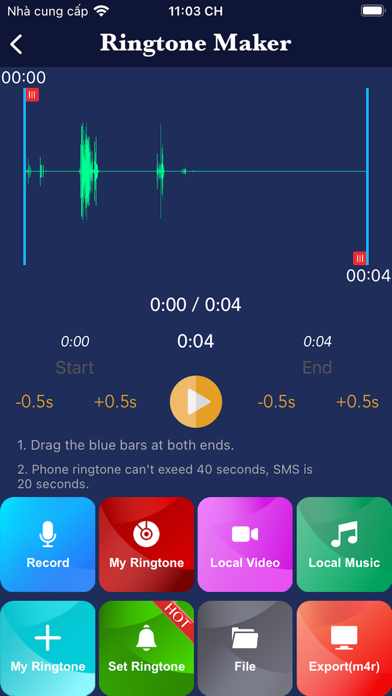 Ringtones Maker - My Ringtones Screenshot