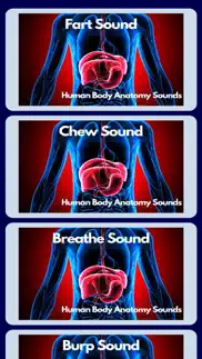 human body anatomy sounds iphone screenshot 2
