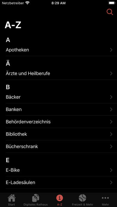 Rathaus App Kümmersbruck Screenshot