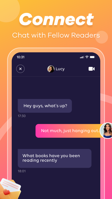 LitChat - Stranger Read & Chat Screenshot