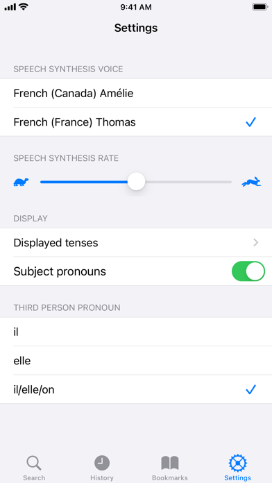 Les Verbes - French Verbs Screenshot
