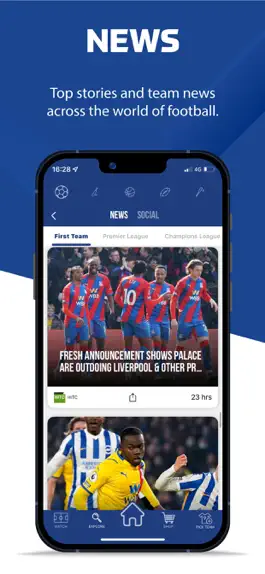 Game screenshot Palace Eagles - Live Scores mod apk