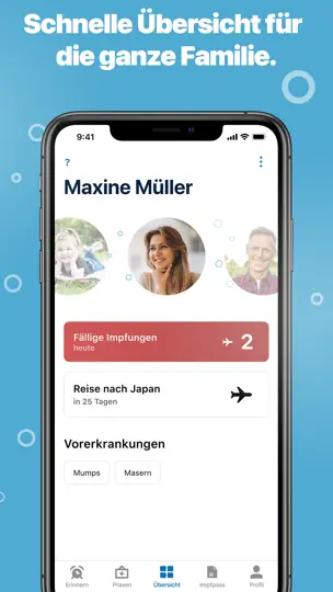 Screenshot von ImpfPassCH auf dem iPhone 2