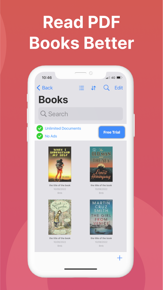 #1. PDF Book Reader (iOS) 由: B TO J PTY LTD