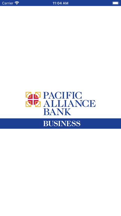 Pacific Alliance Bank Business Screenshot