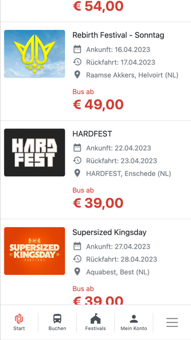 Screenshot #3 pour HardTours Mobile