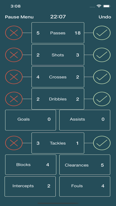 Football StatKeeper Screenshot