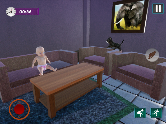 Scary Baby Horror House Games