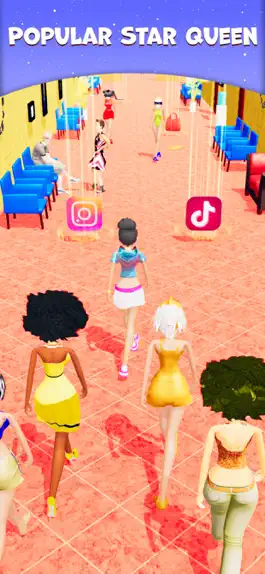 Game screenshot Girls Fashion Run 3D apk