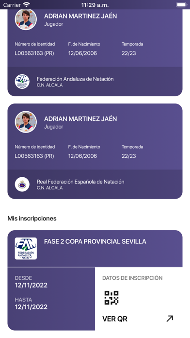 Federados RFEN Screenshot