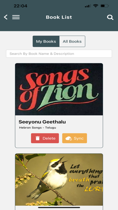 Songs Of Zion Screenshot