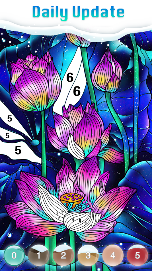 #6. Color Live - Color by Number (iOS) 由: 丽丹 王