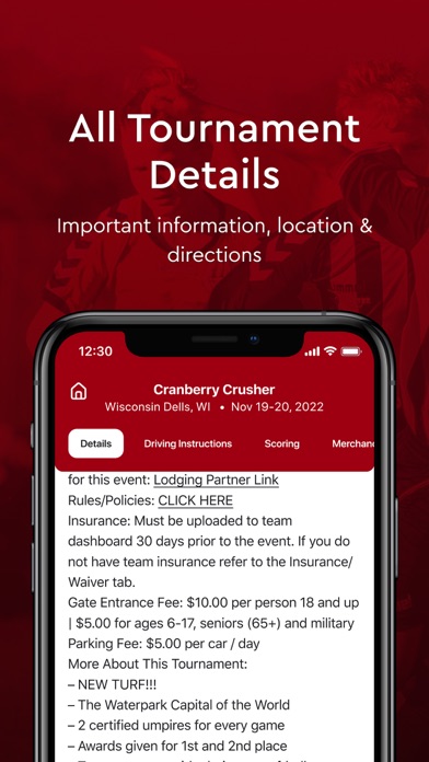 Woodside Sports Screenshot