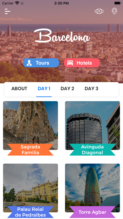 Screenshot #1 pour Barcelone Guide de Voyage