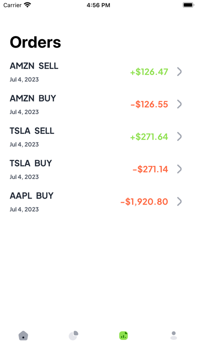 Stock Market Simulator Game Screenshot