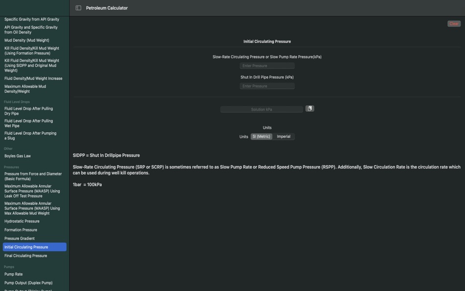 #7. Petroleum Calculator (macOS) 由: Paul Femiak