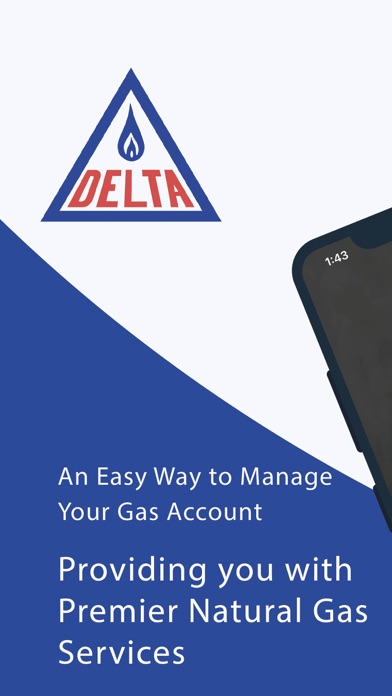 Delta e-Account Screenshot