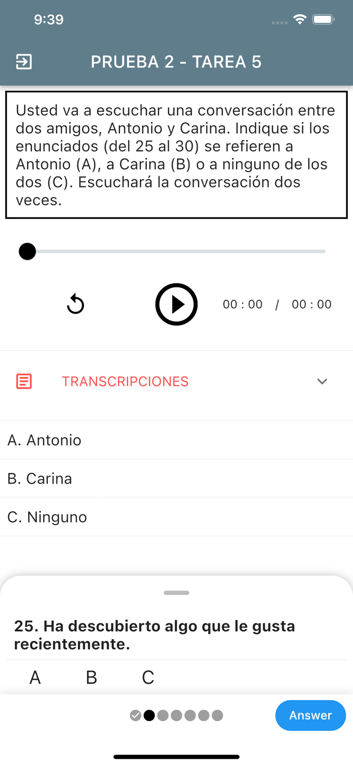 DELE B1 Spanish Examen1