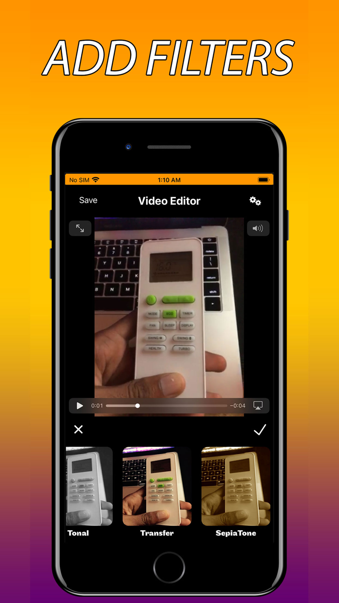 Video editor - Tonqly