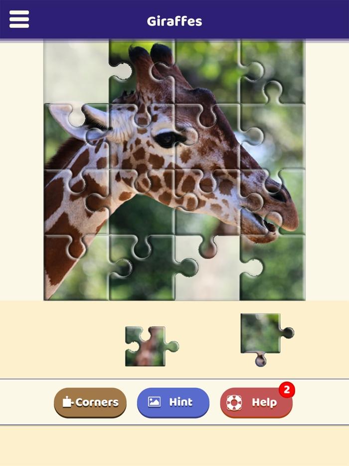 Giraffe Love Puzzle