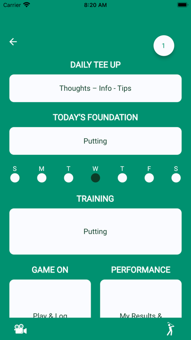 GolfPerformanceAcademy Screenshot