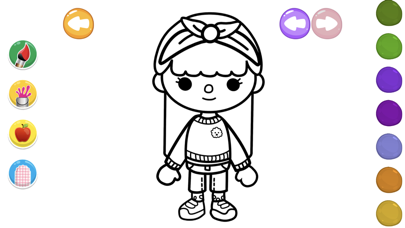 Toca Boca Dress Outfit Ideas Screenshot