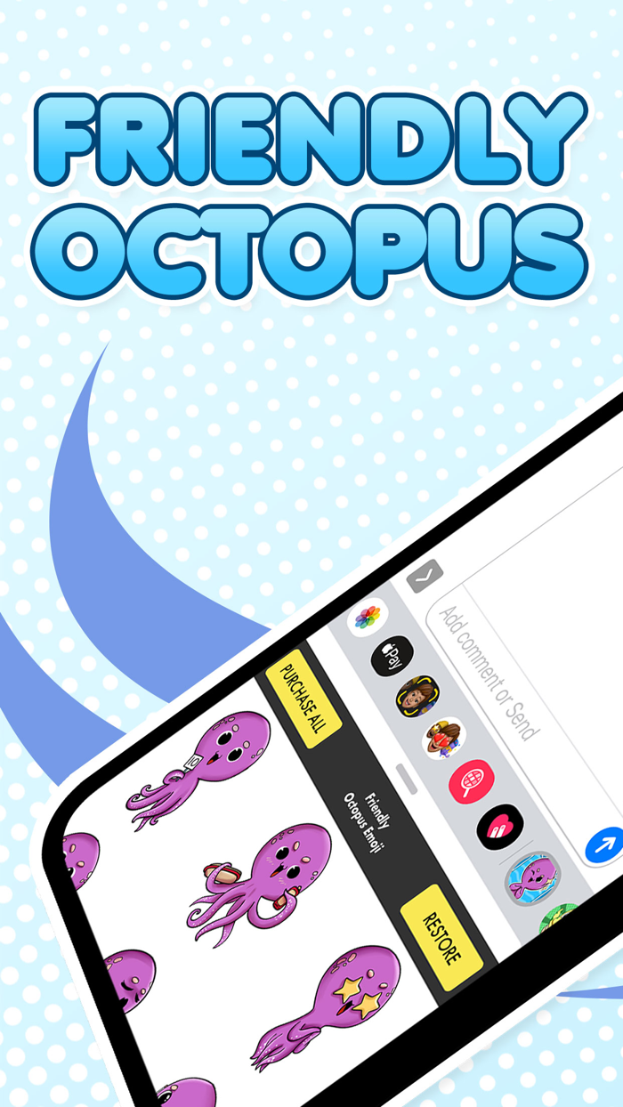 Friendly Octopus Emoji