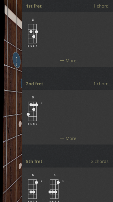 UkeBank - Ukulele Chords Screenshot