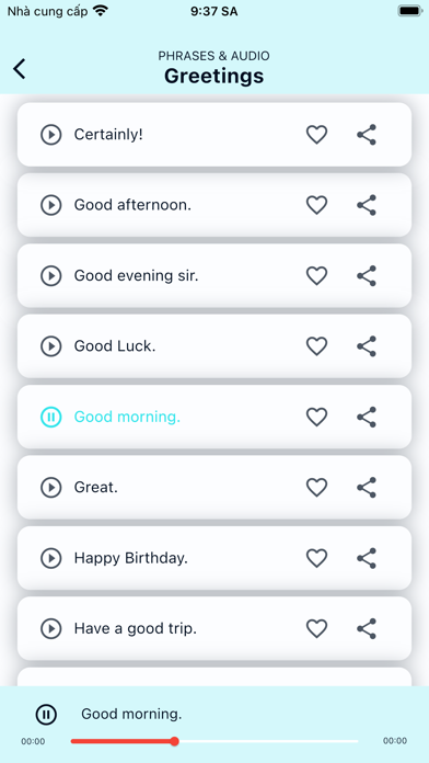 English Phrases Audio Screenshot