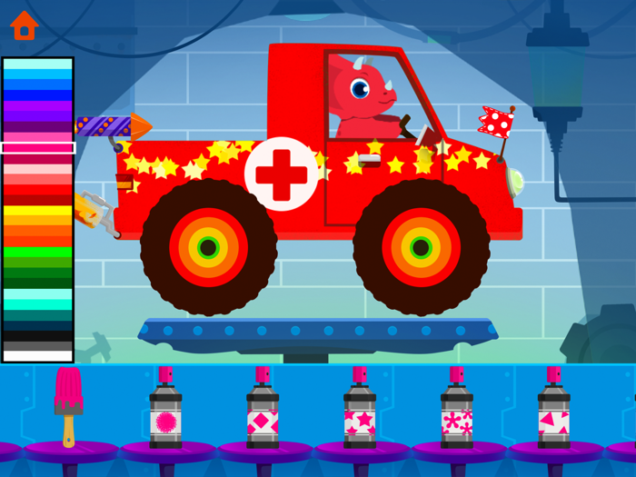 Dinosaur Car games for kids