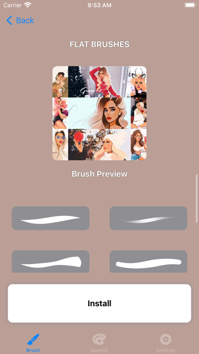Swatches & Brush for Procreate Screenshot