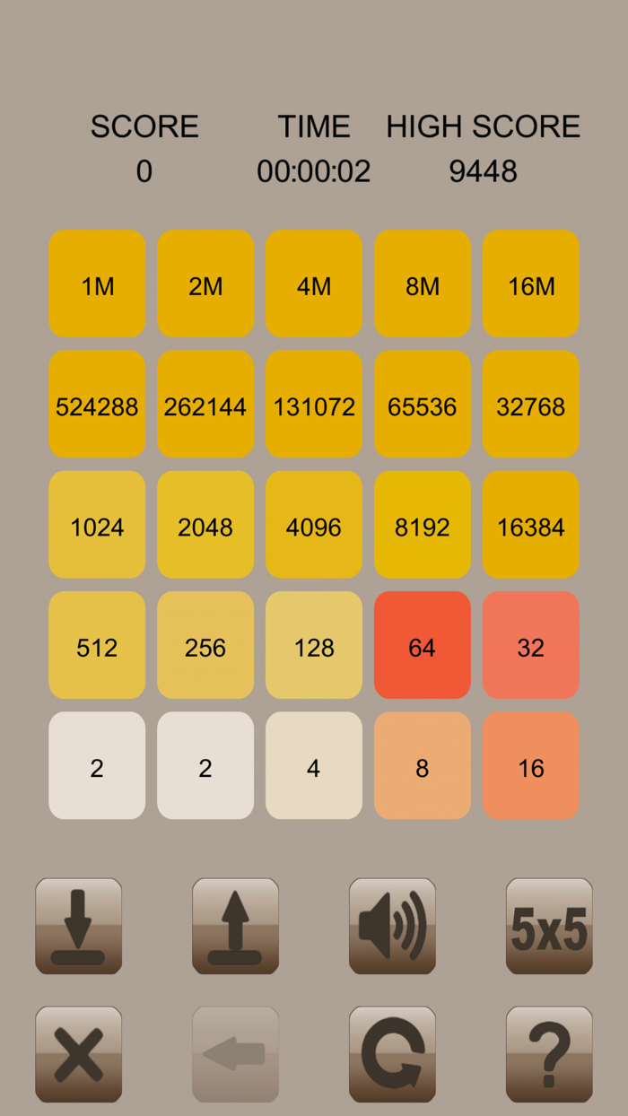 2048 Save-Load Extended