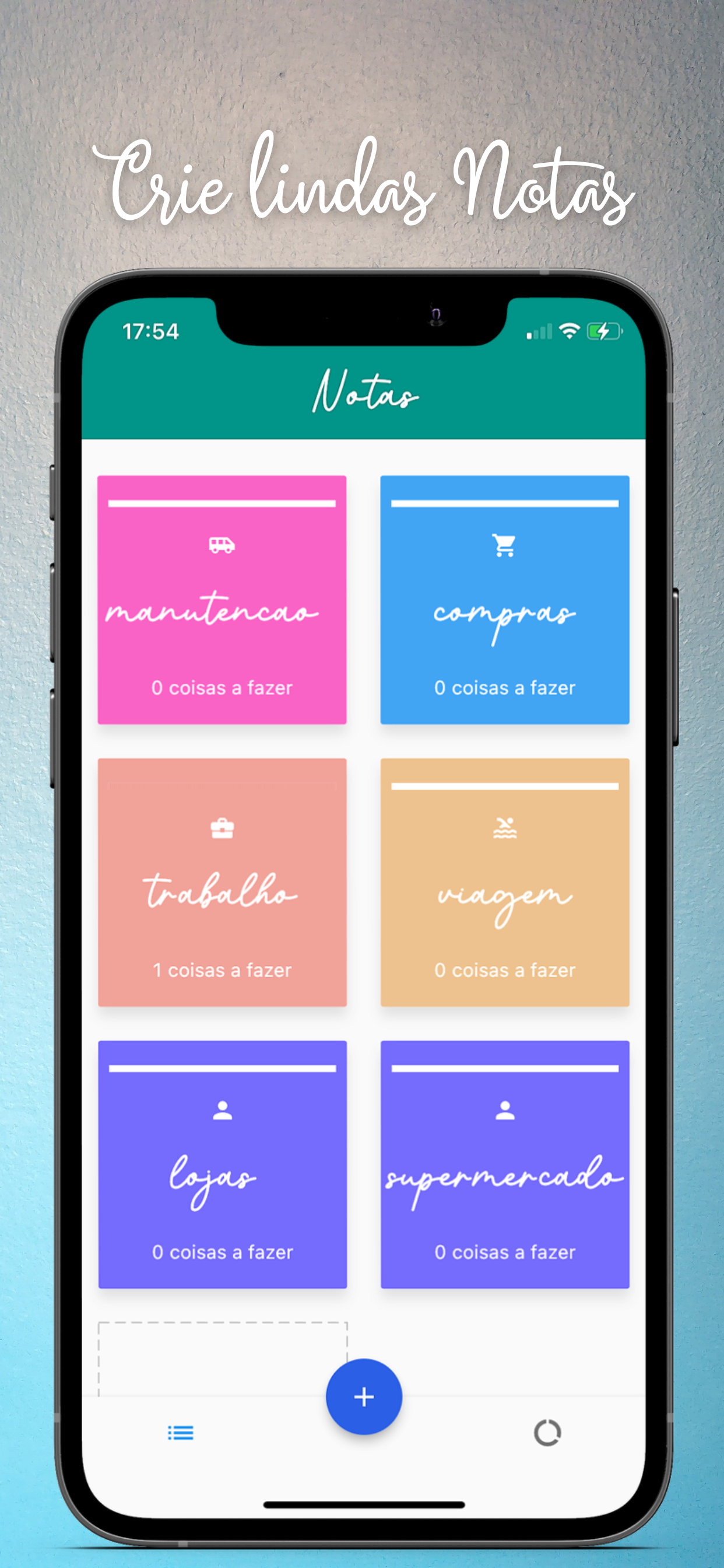 Bloco de Notas - Stickers