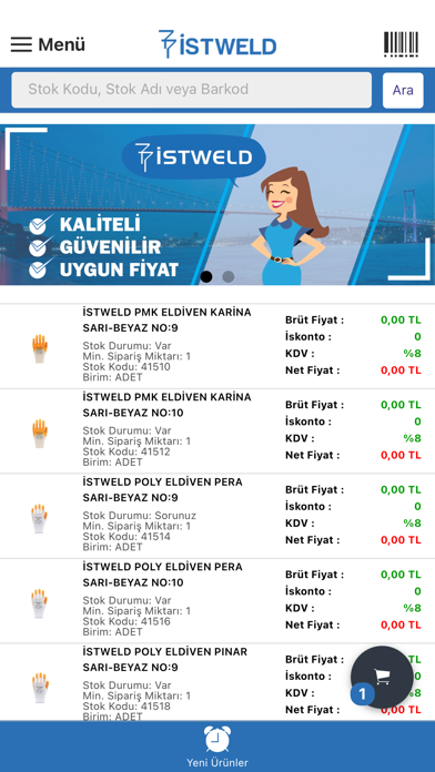 İstweld B2B Screenshot