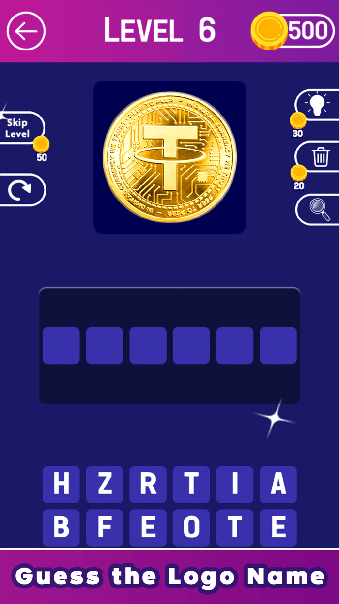 Crypto Logo Quiz Game