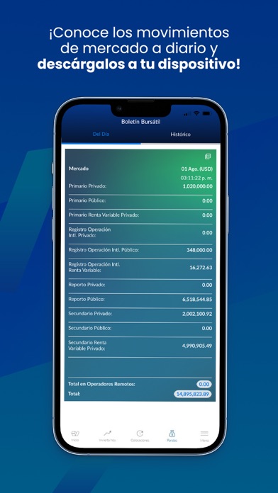 Bolsa Móvil Screenshot