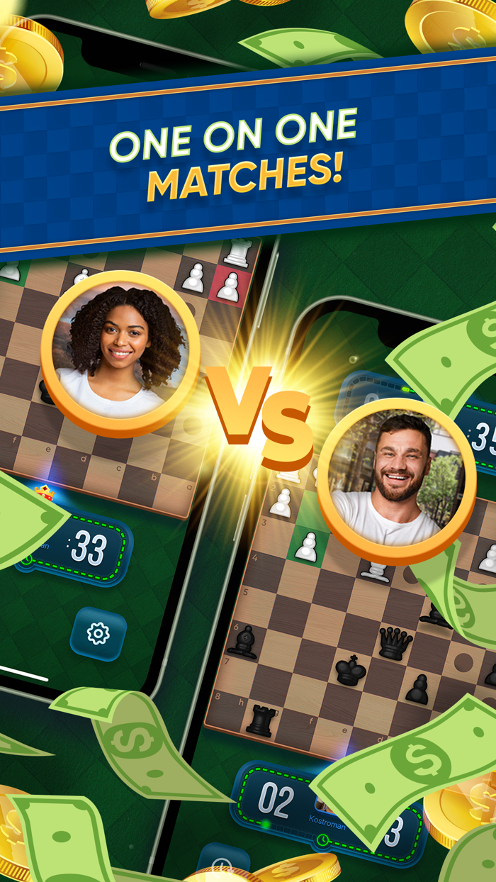 Chess for Cash Online Matches