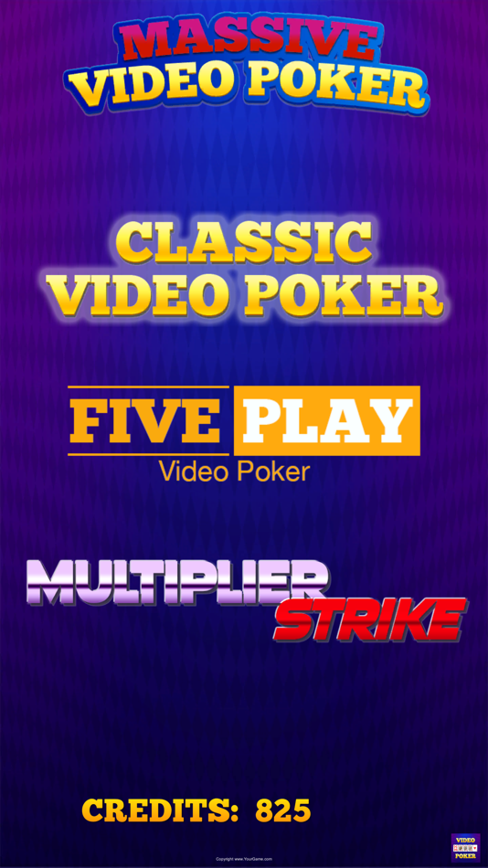 Massive Video Poker Collection - 0.5.1 - (iOS)
