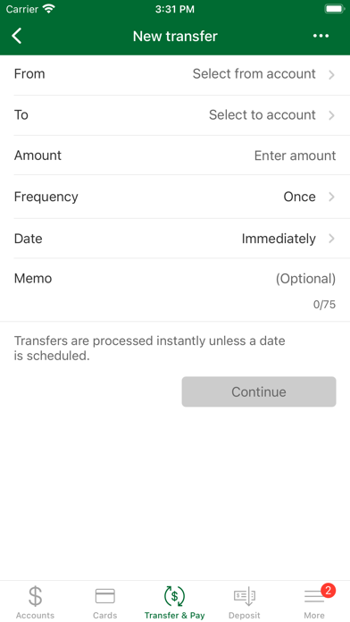 FSB-TC Mobile Banking Screenshot