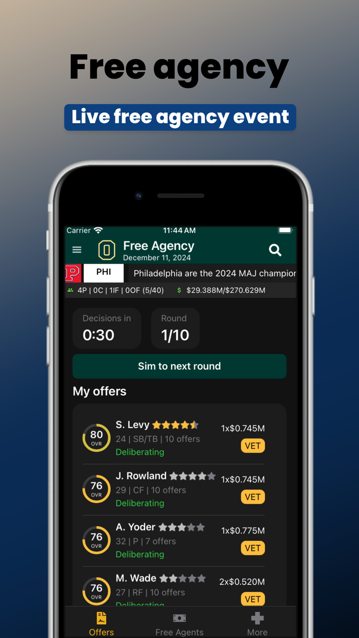 Baseball Legacy Manager 24