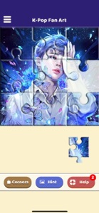 K-Pop Fan Art Puzzle screenshot #1 for iPhone
