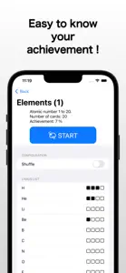 Chemical Formula Mnemonic Card screenshot #2 for iPhone