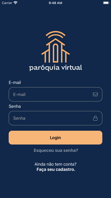 Paróquia Virtual: App Católico Screenshot