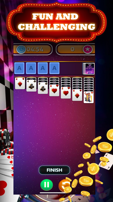 World Solitaire Cash Casino Screenshot