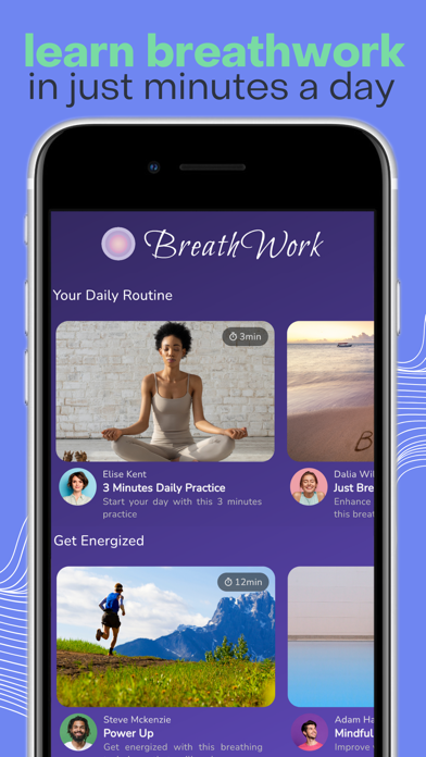 Breathwork - Just Breathe Screenshot
