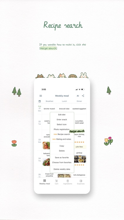 Yurit meal planner screenshot-5