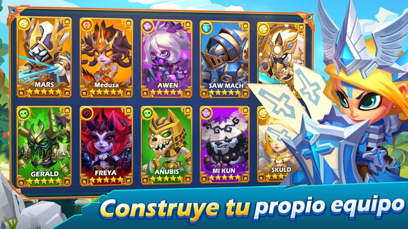 Taptap héroes:ldle RPG screenshot 1
